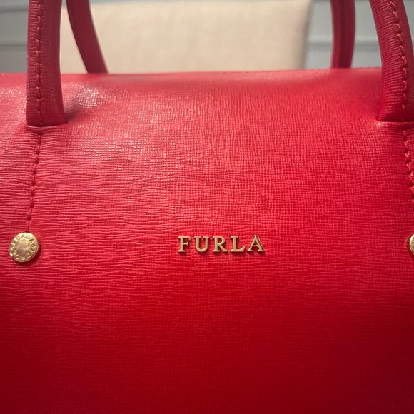 FURLA leather handbag - Picture 4 of 5